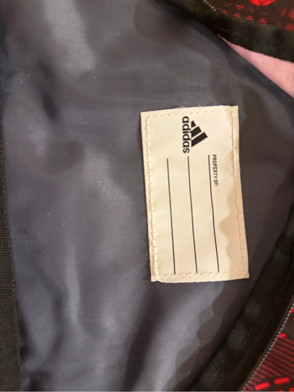 adidas Kids Backpack in Black and Red